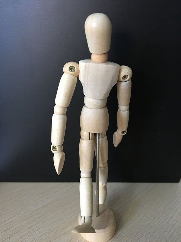 image-Wooden Human Mannequin