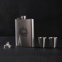 image-Skull Flask