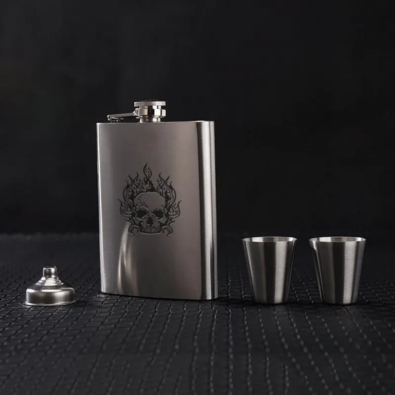 image-Skull Flask