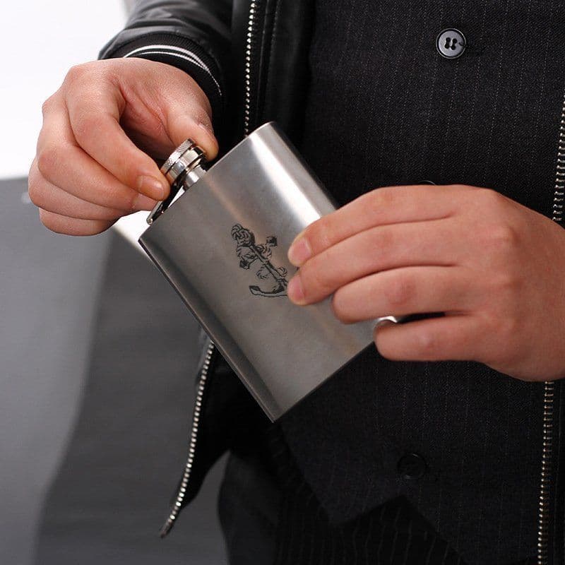 image-Skull Flask