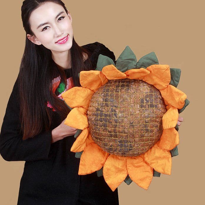image-Sunflower Pillow