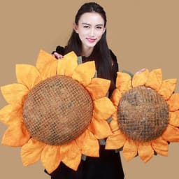 image-Sunflower Pillow