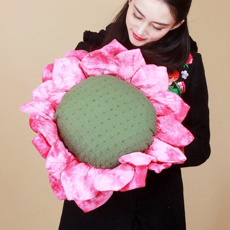 image-Sunflower Pillow