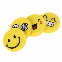 image-Smiling Face Eraser 4pcs