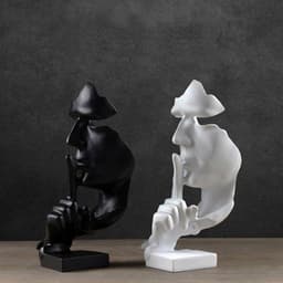 image-Silence Resin Statue