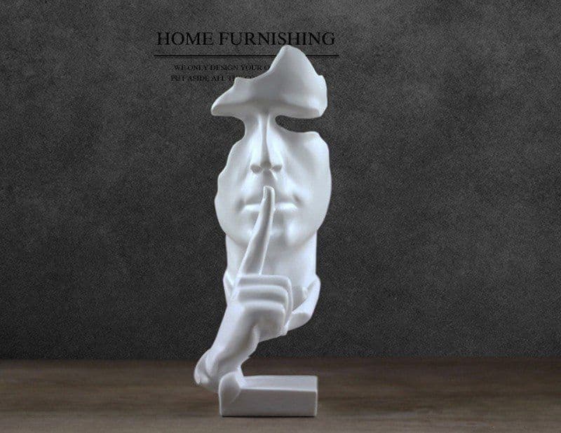 image-Silence Resin Statue