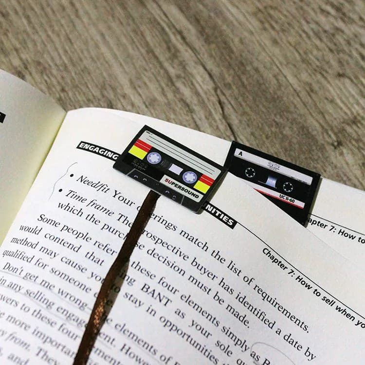 image-Cassette Bookmarks