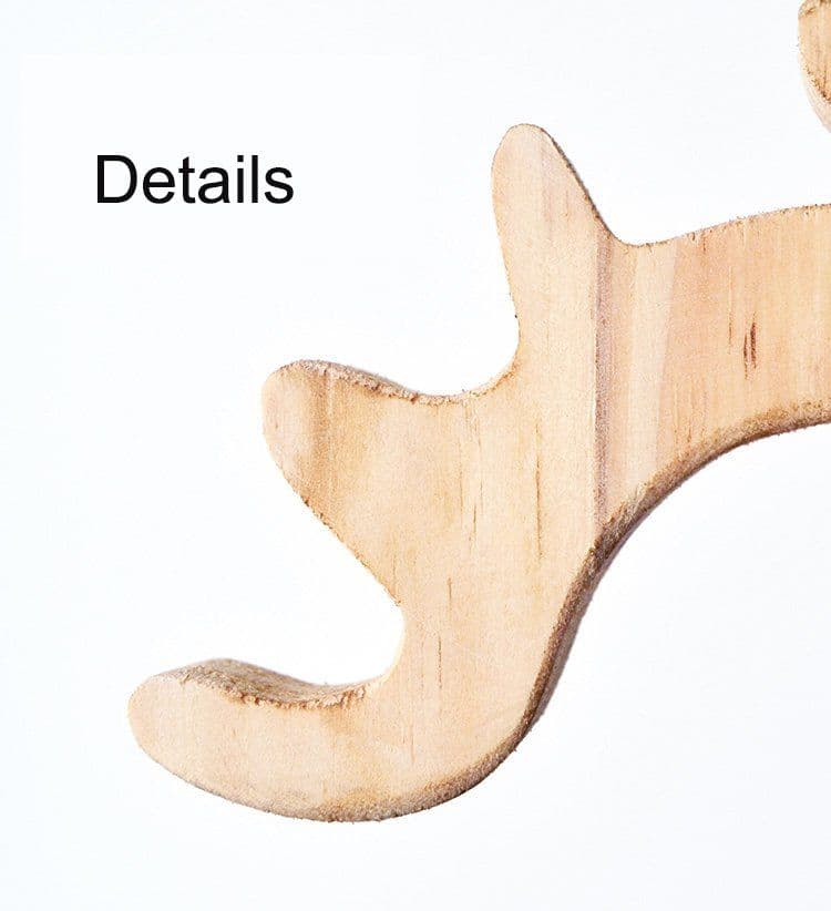 image-Wooden Deer Decoration