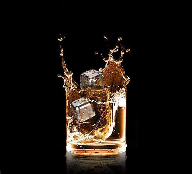 image-Stainless Steel Ice Cubes