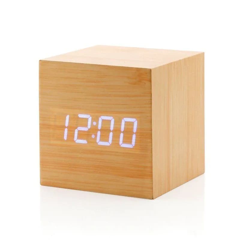 image-Voice-activated Cube Alarm Clock