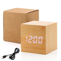 image-Voice-activated Cube Alarm Clock