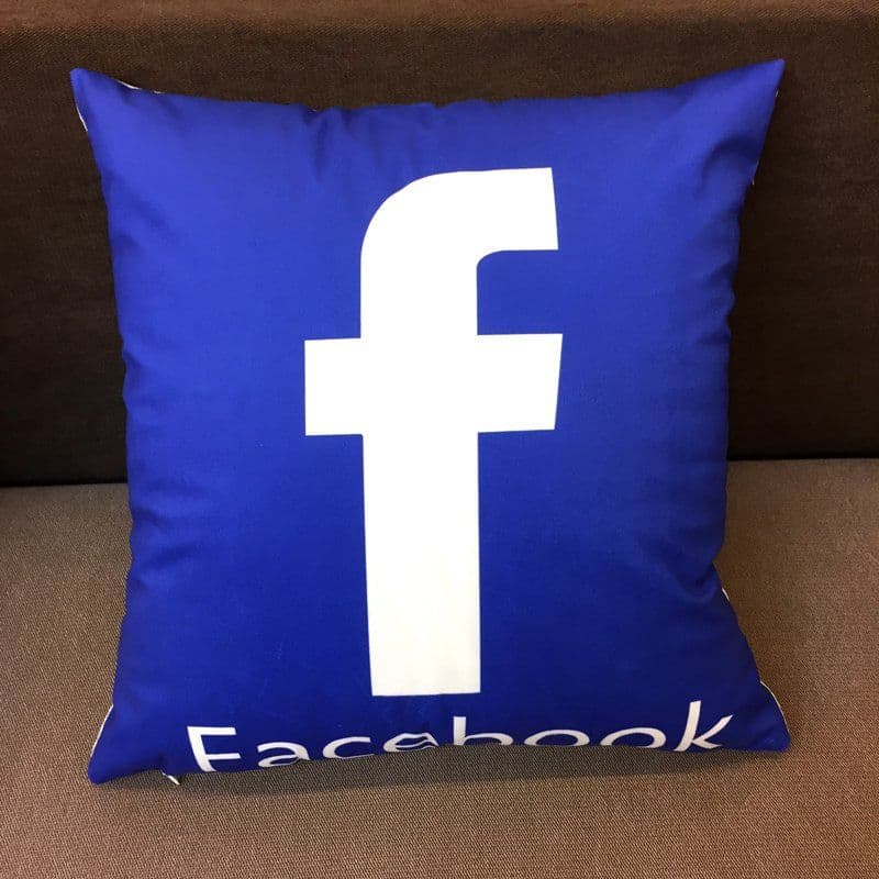 image-Social Logo Pillow