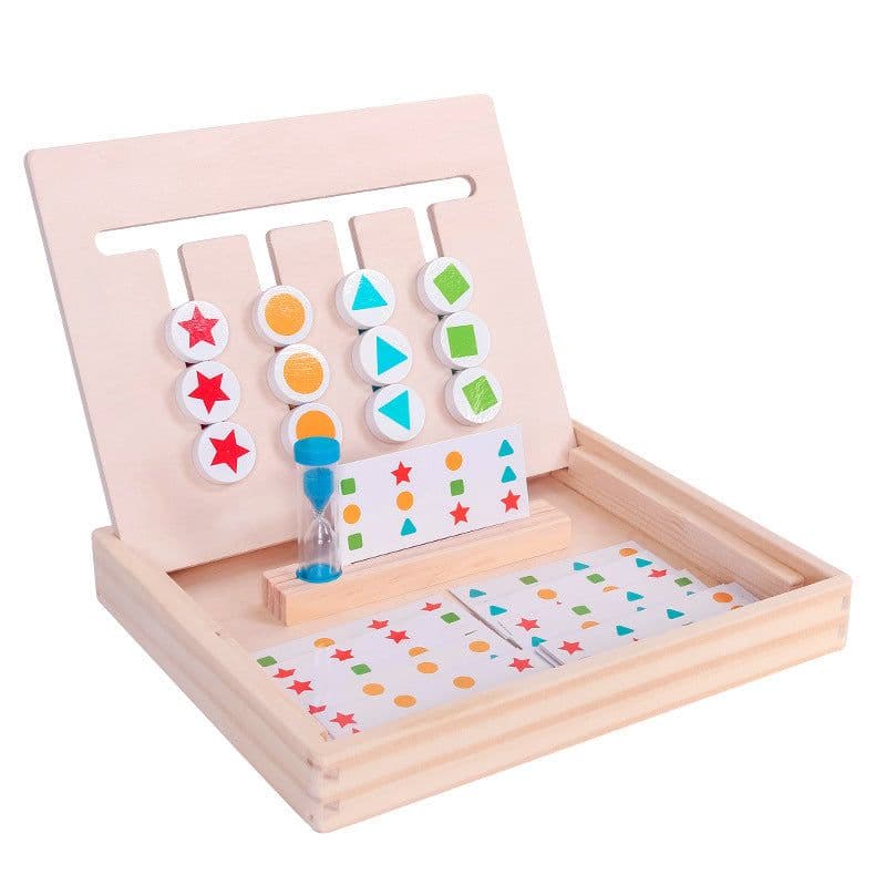 image-Wooden Montessori Brain Puzzle for Kids Ages 4-6 - Educational Toy