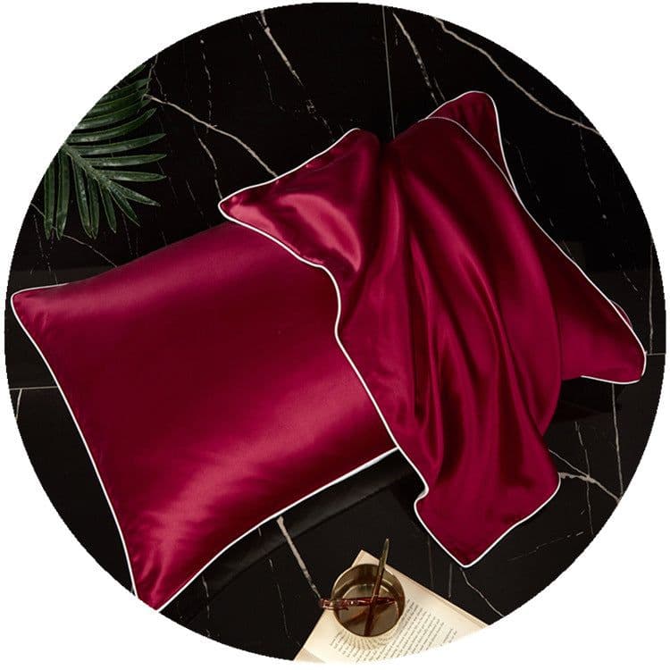 image-Mulberry Silk Pillowcase 19mm 48*74 Solid Color