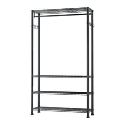 image-VEVOR Heavy Duty Clothing Rack - 4-Tier Carbon Steel 500lbs
