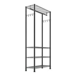 image-VEVOR Heavy Duty Clothing Rack - 4-Tier Carbon Steel 500lbs