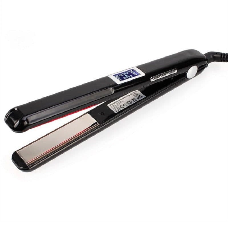 image-Infrared Ultrasonic Hair Straightener - 10 Segments Tourmaline Ceramic