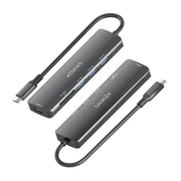 image-USB Hub Aisens USB-C DOCK 6 EN 1 Grey
