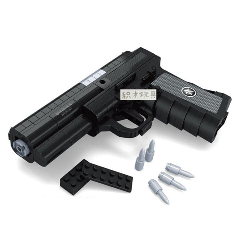 image-AUSINI MP45 Pistol Building Blocks 268pcs
