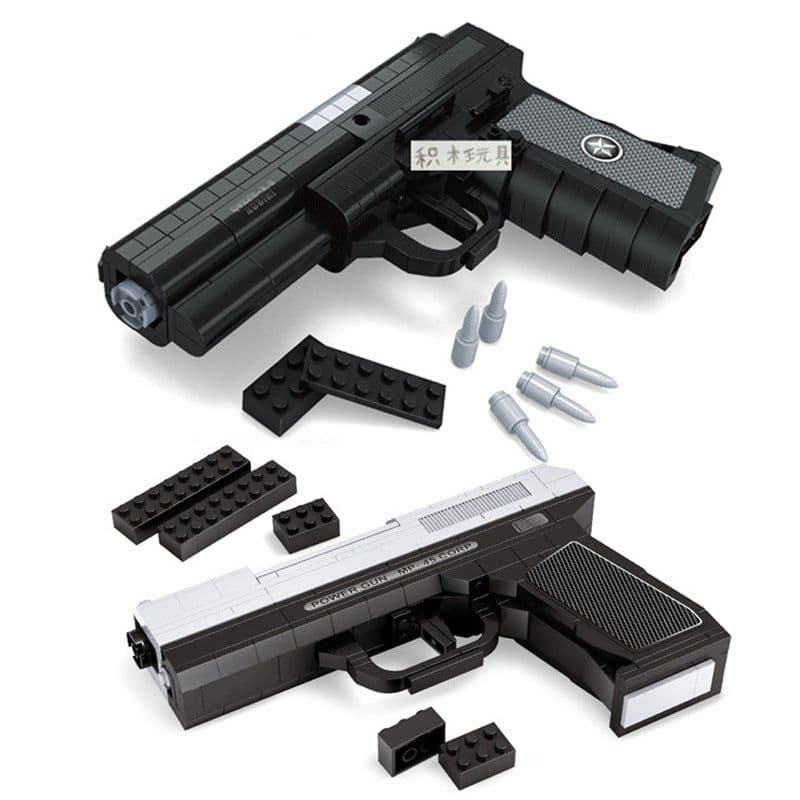 image-AUSINI MP45 Pistol Building Blocks 268pcs