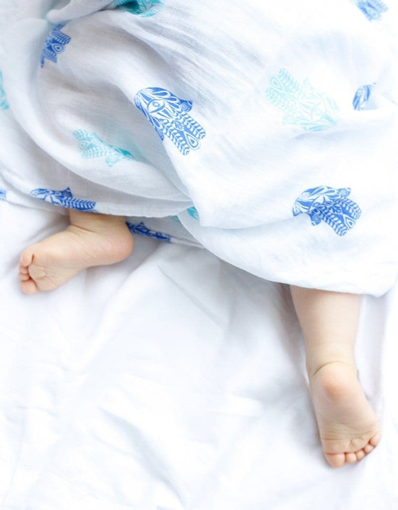 image-ORGANIC SWADDLE - HAMSA