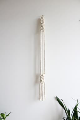 image-Large Macrame Plant Hanger, Hanging Planter, Unique Gift