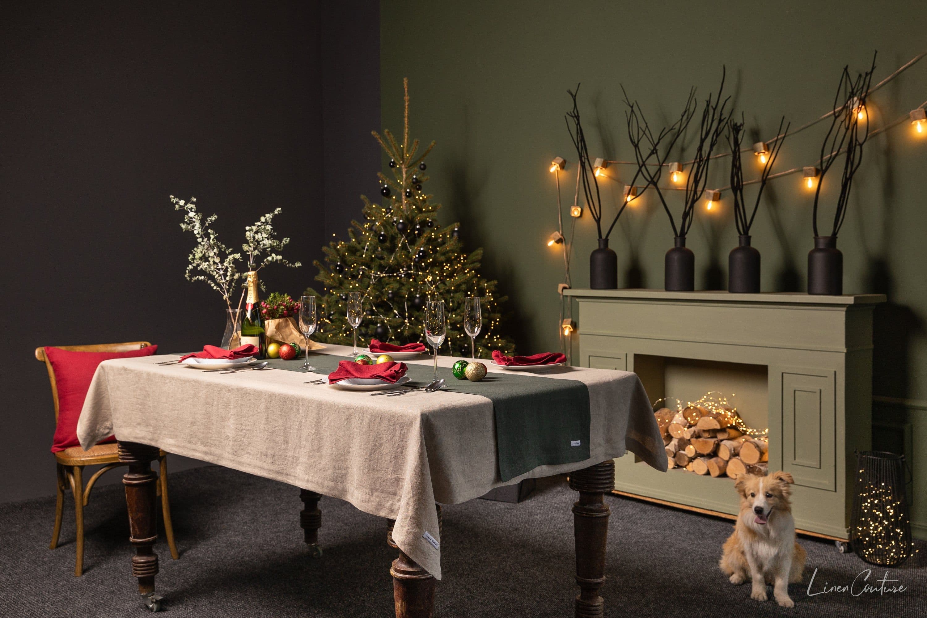 image-Linen table cloths