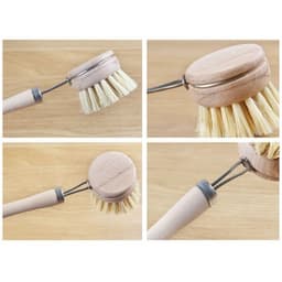 image-Japanese-Style Sisal Pot Brush – Natural Beech Wood Handle