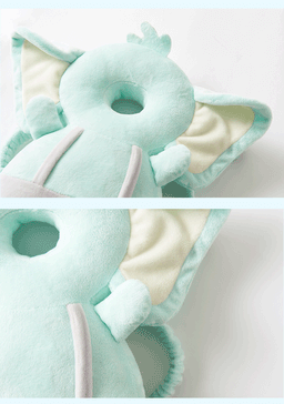 image-Baby Toddler Anti Fall Head Pillow With Strap Breathable