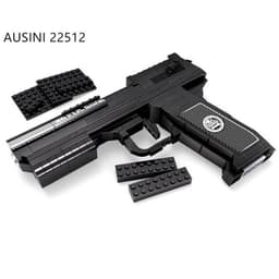 image-AUSINI Desert Eagle Pistol Building Blocks - 373PCS