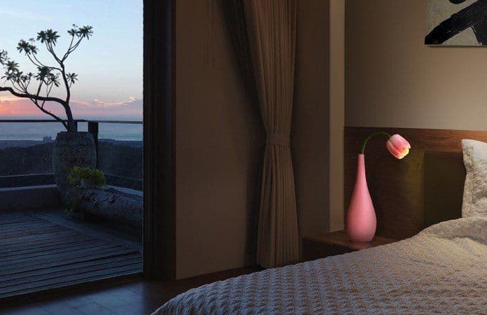 image-Tulip Flower Vase Simulation Led Lamp