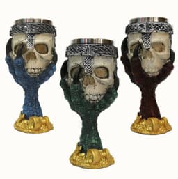 image-3D Stereo Eagle Claw Skeleton Stainless Steel Cup