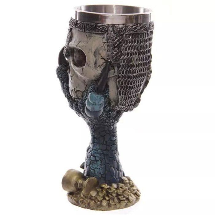 image-3D Stereo Eagle Claw Skeleton Stainless Steel Cup