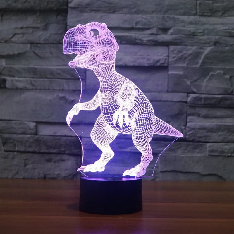 image-3D Dinosaur Light Show