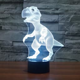 image-3D Dinosaur Light Show