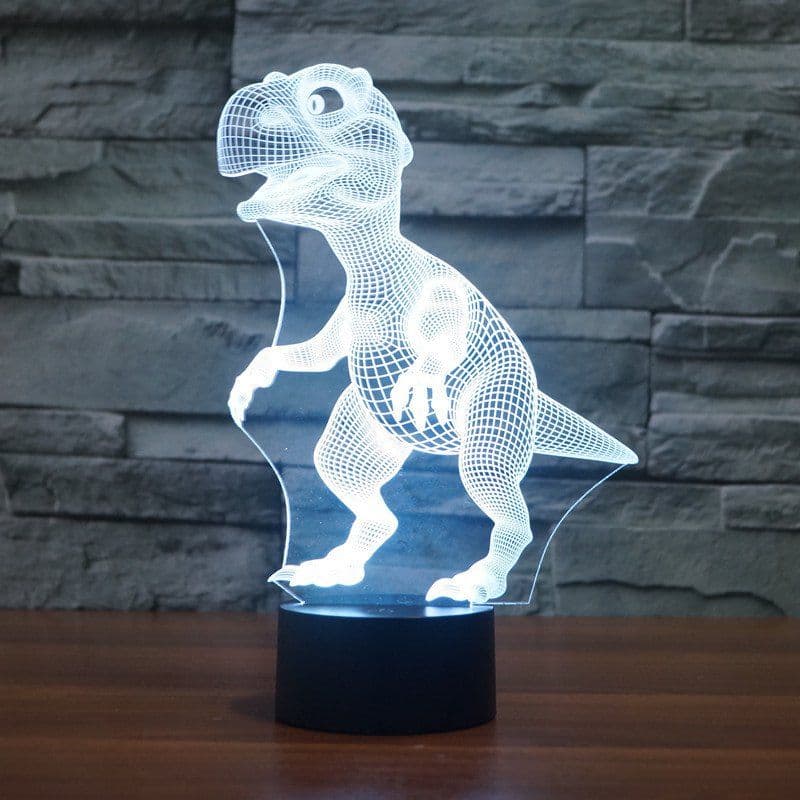 image-3D Dinosaur Light Show