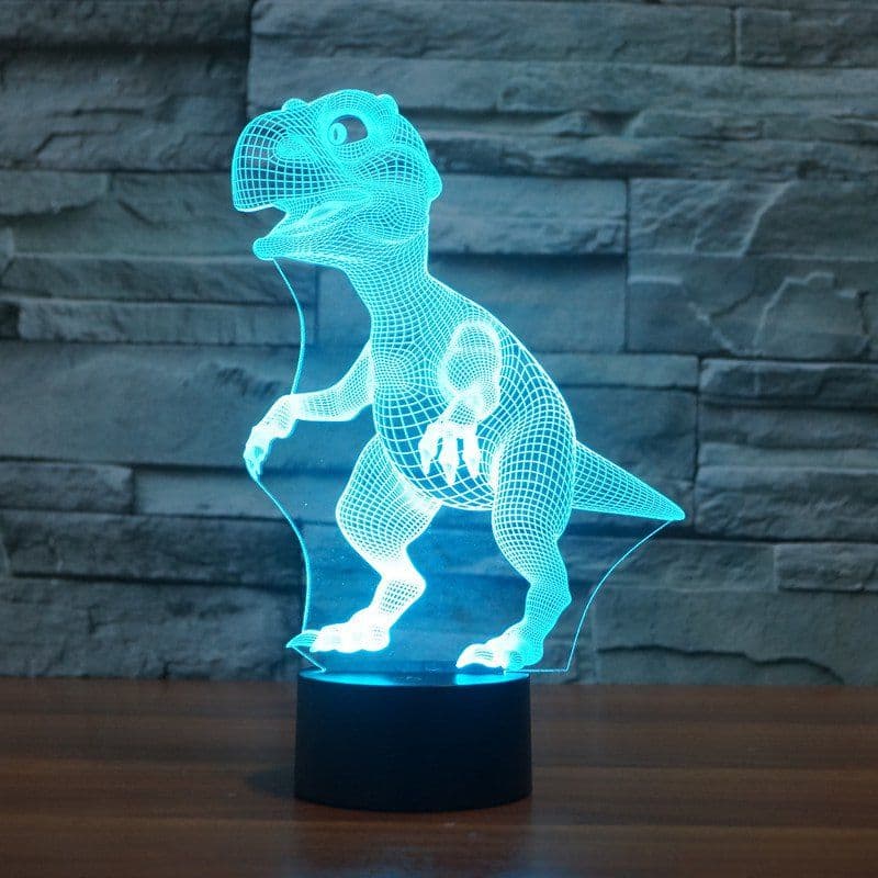 image-3D Dinosaur Light Show