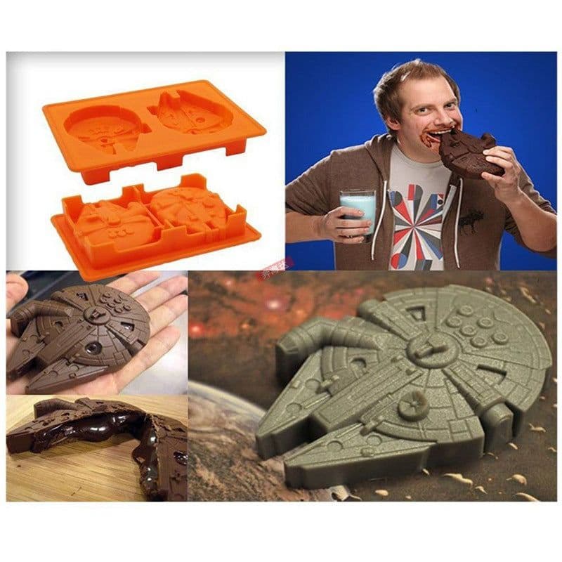 image-Star Wars Ice Tray Ice Mold Chocolate Mold