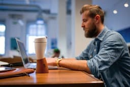 image-Goat horn Lovers Coffee Cup