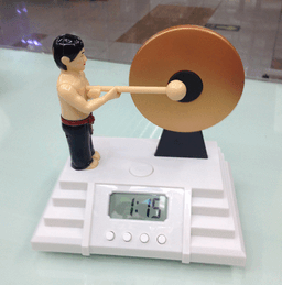 image-Knock the gong Alarm clock