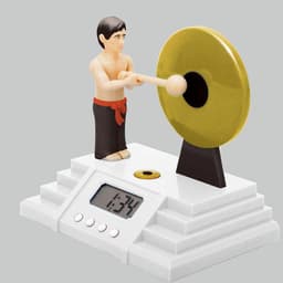 image-Knock the gong Alarm clock