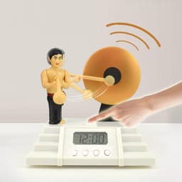 image-Knock the gong Alarm clock