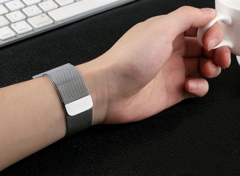 image-Stainless Steel Apple Watch Band