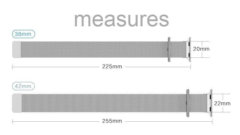image-Stainless Steel Apple Watch Band