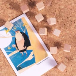 image-Wooden Dice Push Pins