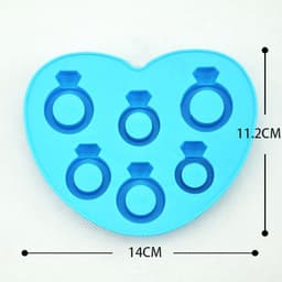 image-Diamond Ring Ice Cube Tray