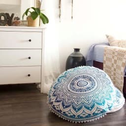 image-Boho Floor Pillow Cover