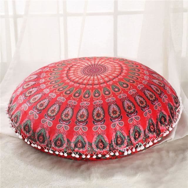 image-Boho Floor Pillow Cover