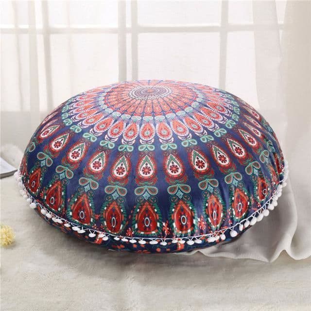 image-Boho Floor Pillow Cover
