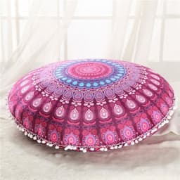 image-Boho Floor Pillow Cover